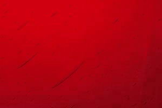 rotes Antikglas